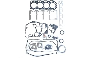 ZDTOPA 4JX1 Overhaul Gasket Kit 5-87814166-2 Full Gasket Set for Isuzu Trooper Opel Monterey VAUXHALLMONTEREY Mk II 3.0TDI 2999cc 1998-