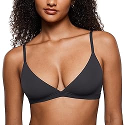INLYRIC Women's Inbarely Triangle Bralette Plunge