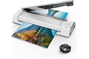 Laminator Machine, 13 Inch Thermal Laminator with Paper Trimmer, Corner Rounder, Bubble-Free, Wrinkle-Free Laminating Machine