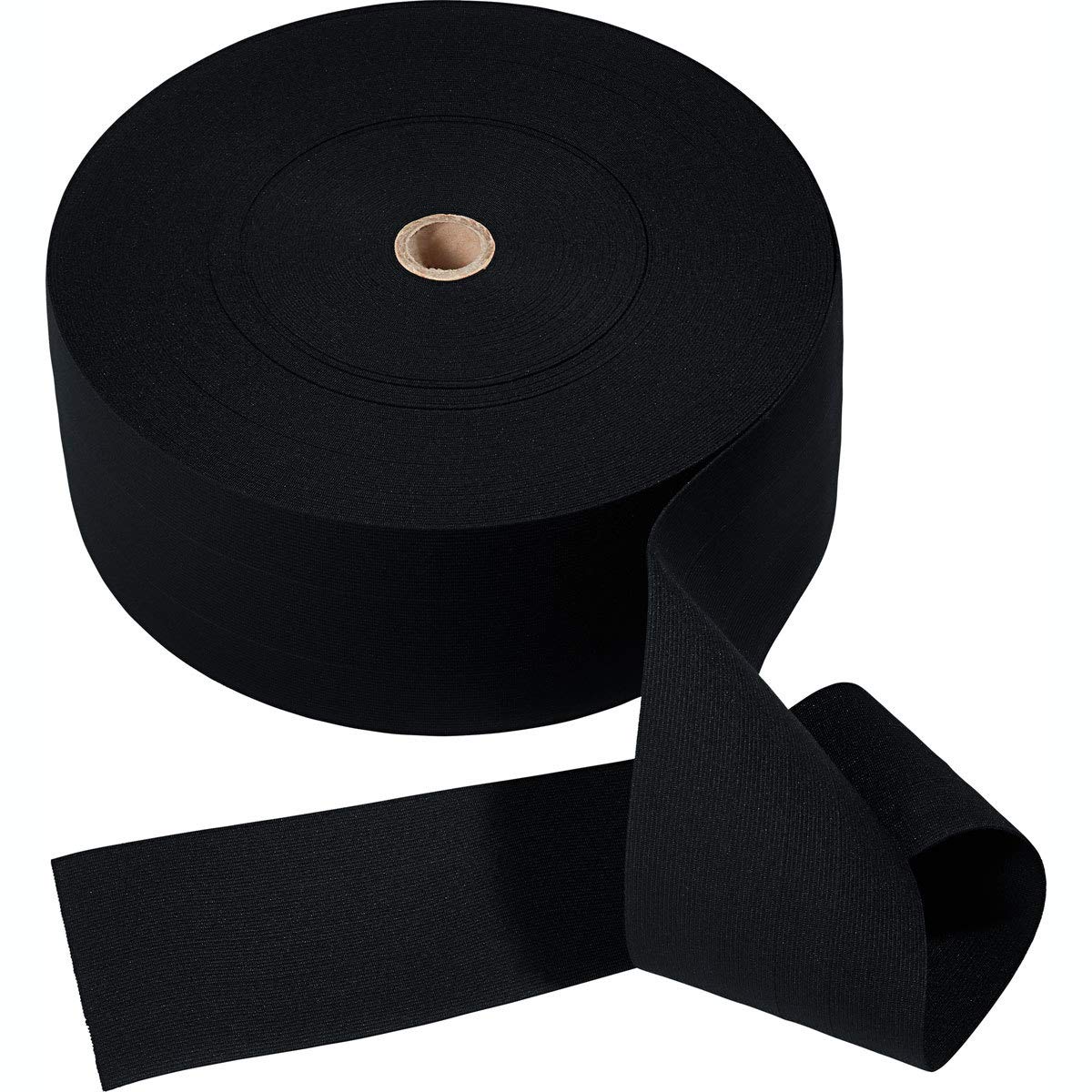 Prym 100mm Soft Elastic Band, Black, 57% PES 43% ED