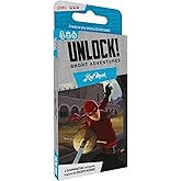 Unlock! Short Adventures 7: Red Mask (EN) - Immersive Escape Room Card Game - Ages 10+ - 1-6 Players - 30 Minute Playtime - M