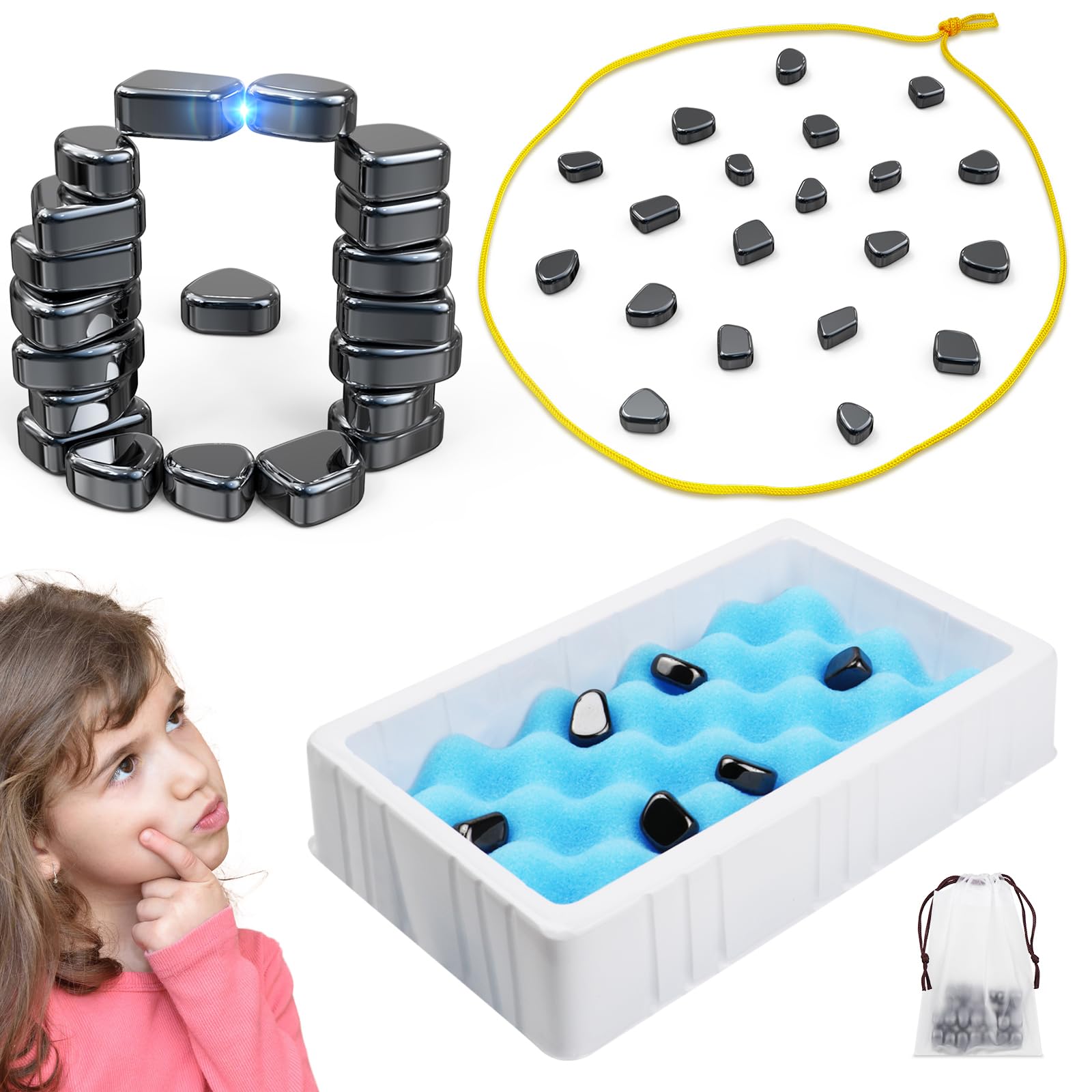 2024 Magnetic Chess Game For Family And Friends, Travel And - View #7