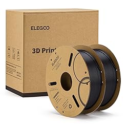 ELEGOO PLA Filament 1.75mm Black 2KG, 3D Printer