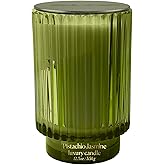 Pistachio Jasmine Soy Blend Wax Candle, 12.5 oz., by Nicole Miller