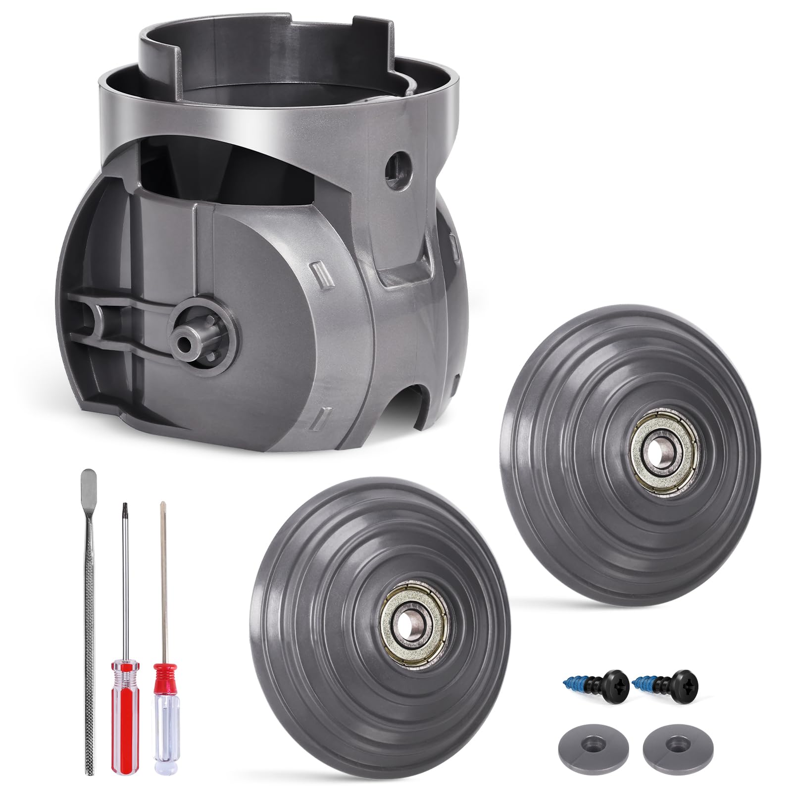 Photo 1 of Upgraded Ball Wheel+ High Torque Cleaner Head Connector Compatible with Dyson Outsize/V10/V11/V15/XL Head Cordless Vacuum Replacement Parts 100w Accessories