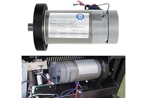 Kozlira Treadmill DC Drive Motor with Flywheel, 3.0 HP 130 VDC 2238 Watts, M-405560 Fit for NordicTrack C 990/C 900 I/C 950I/C 910I/NT C 950I, for ProForm Performance 800I/THINELINE PRODESK/Power 795