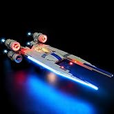 LED Light Kit for LEGO 75399 Rebel U-Wing Starfighter Model, Lighting Kit Compatible with LEGO Starfighter Building Set - Not Include Model Set