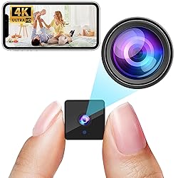 4K Wireless WiFi IP Camera,1800mAh Battery,Upgrade