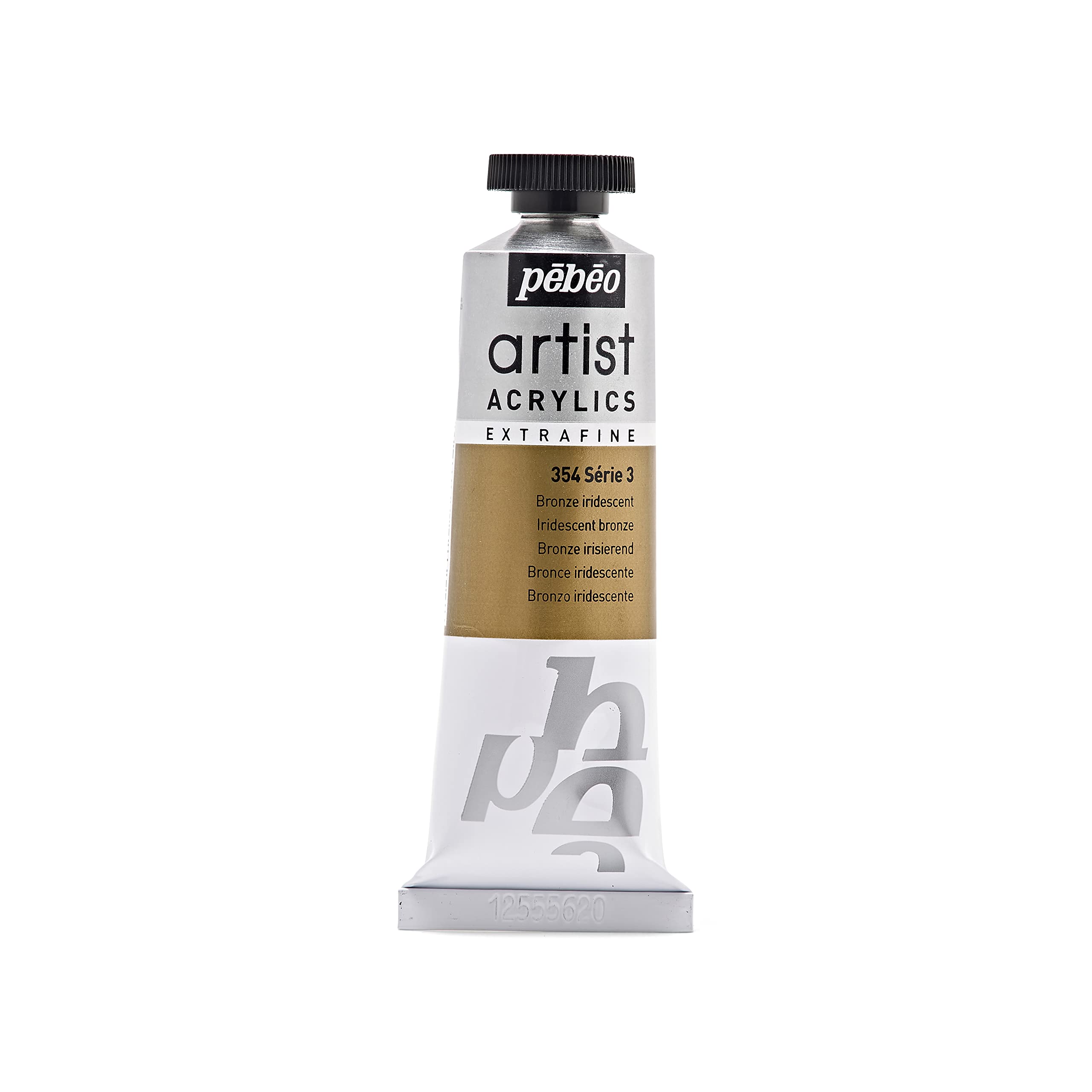 Pebeo 37 ml Artist Acrylics, Iridescent Bronze Brown