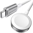 2026 Fast 5W for Apple Watch Charger USB C Fast Charging iWatch Charger Magnetic Wireless Compatible with iWatch Ultra 4/3/2/