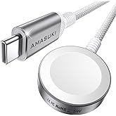 𝟐𝟎𝟐𝟔[𝟓𝐖 𝐅𝐚𝐬𝐭] for Apple Watch Charger USB C Fast Charging iWatch Charger Magnetic Wireless Compatible with iWatch Ultra 3/2 Series 11 10 9 8 7 SE3,Travel/Home Essentials Accessories-3.3FT