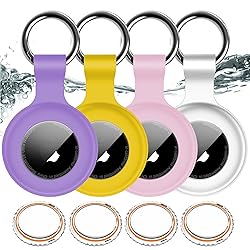4Pack,Compatible with Airtag Holder Case with