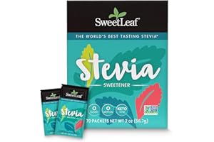 SweetLeaf 100% Natural Stevia Sweetener-70 Packets