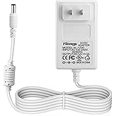 Facmogu 12V 3A Power Supply Adapter, AC 100-240V to DC 12 Volt Wall Plug Transformers, 36W Power Supply Adaptor with AC to DC Barrel Connector 5.5x2.5mm & 5.5x2.1mm, Power Cord Length 150cm/ 4.92 Feet