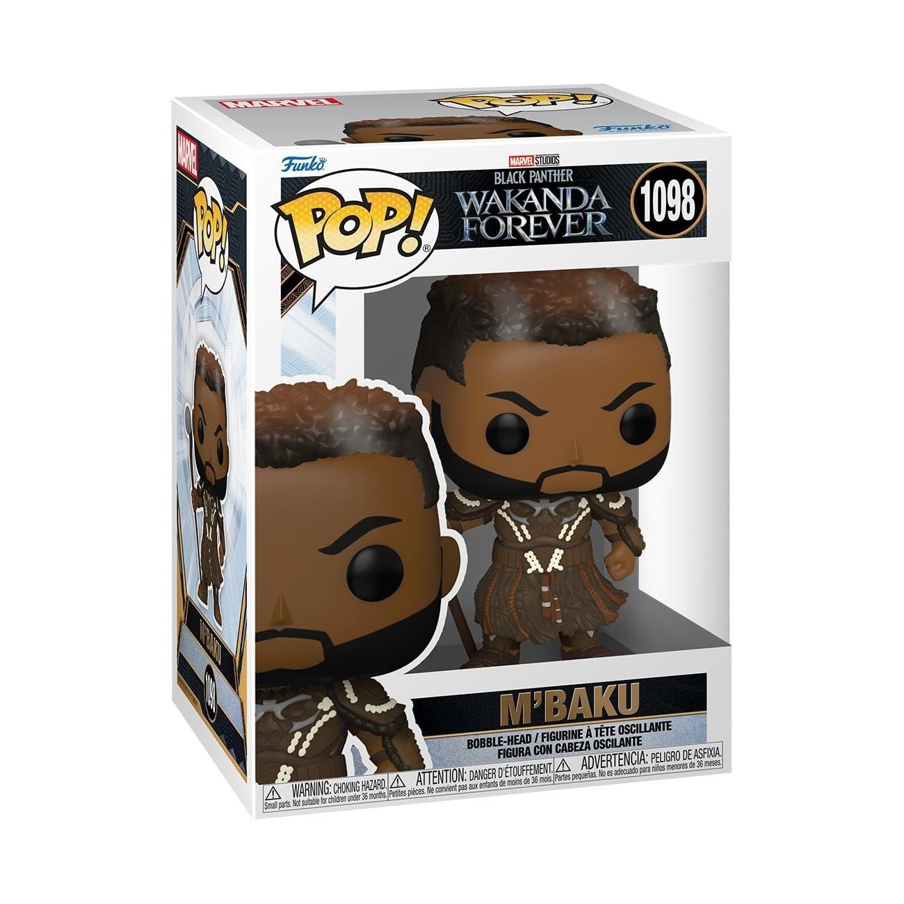 Funko POP! Marvel: Black Panther - Wakanda Forever - M'Baku - Collectable Vinyl Figure - Gift Idea - Official Merchandise - Toys For Kids & Adults - Model Figure for Collectors and Display