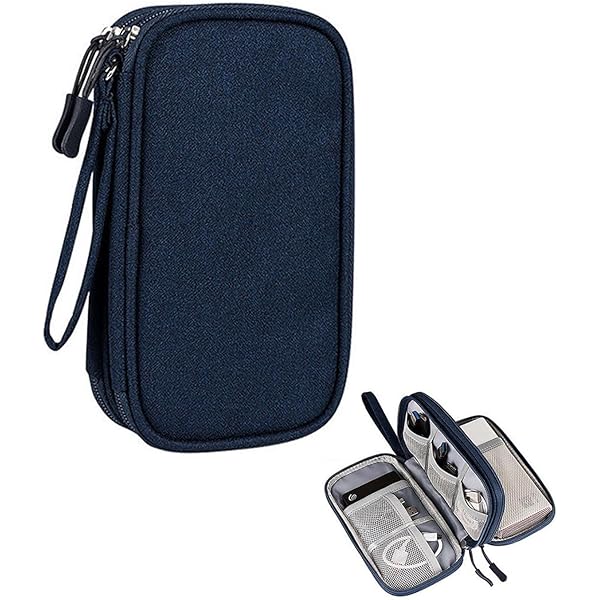 Boîte De Rangement Transparente Pour Câbles Avec Couvercle, Rangement