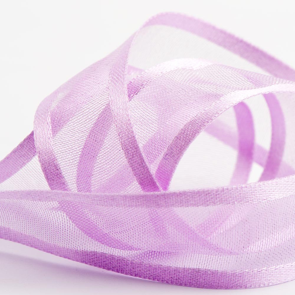 Italian Options - Satin Edge Organza Ribbon - 38mm x 25M - Lilac Mist
