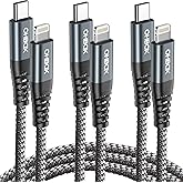 Long USB C to Lightning Cable 10FT 3Pack iPhone Charger Fast Charging Cord Type C to Lightning Cable for iPhone 14 13 12 11 P