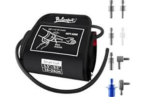 Pro Comfort Small Pediatric Blood Pressure Cuff for Kids, Slim Arm, Child BP Cuff (5.9-9.5 Inches Arm Circumference), Replacement Cuff with 8 Connectors, Compatible with Most Monitors