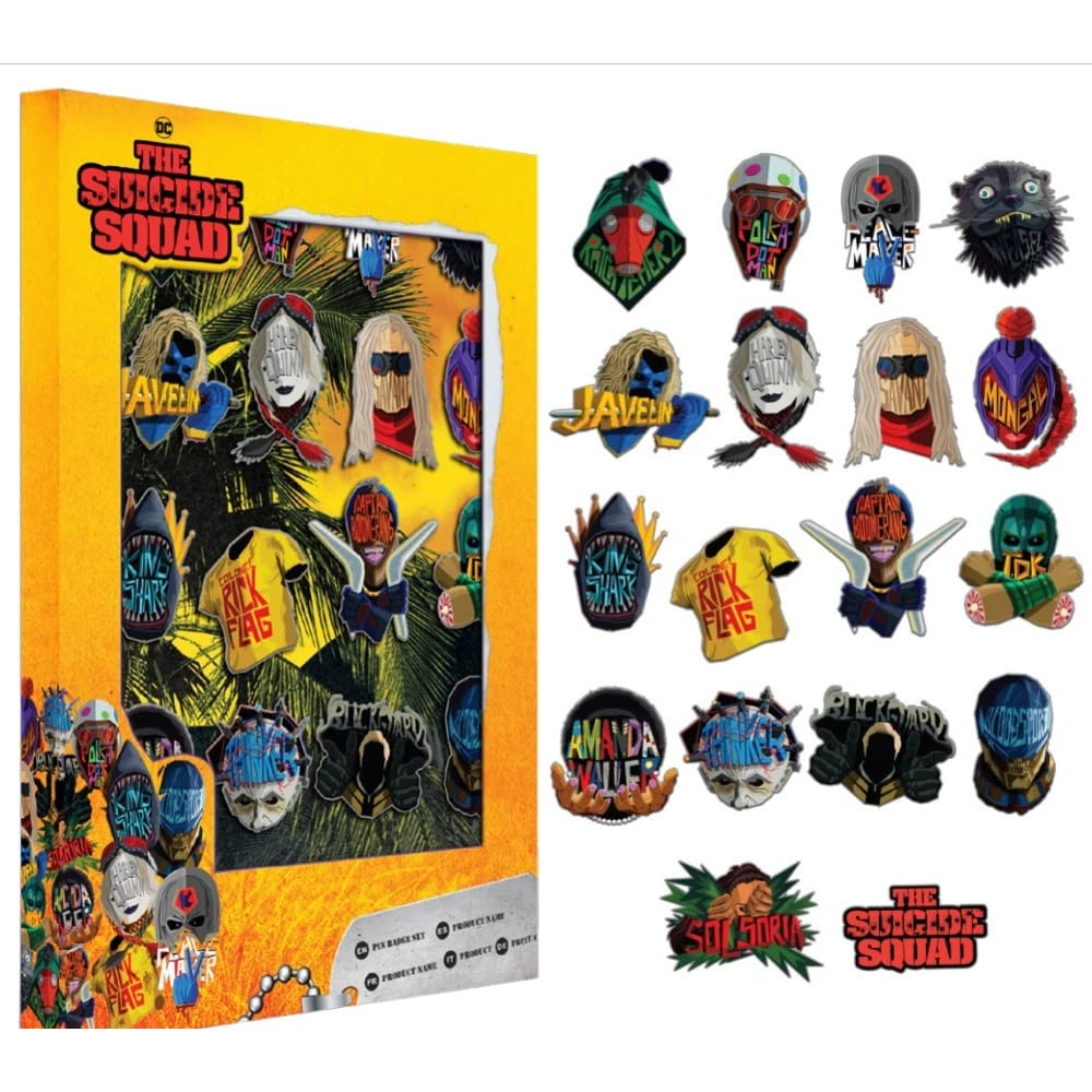 Numskull - Merchandise Suicide Squad Pin Badge Set