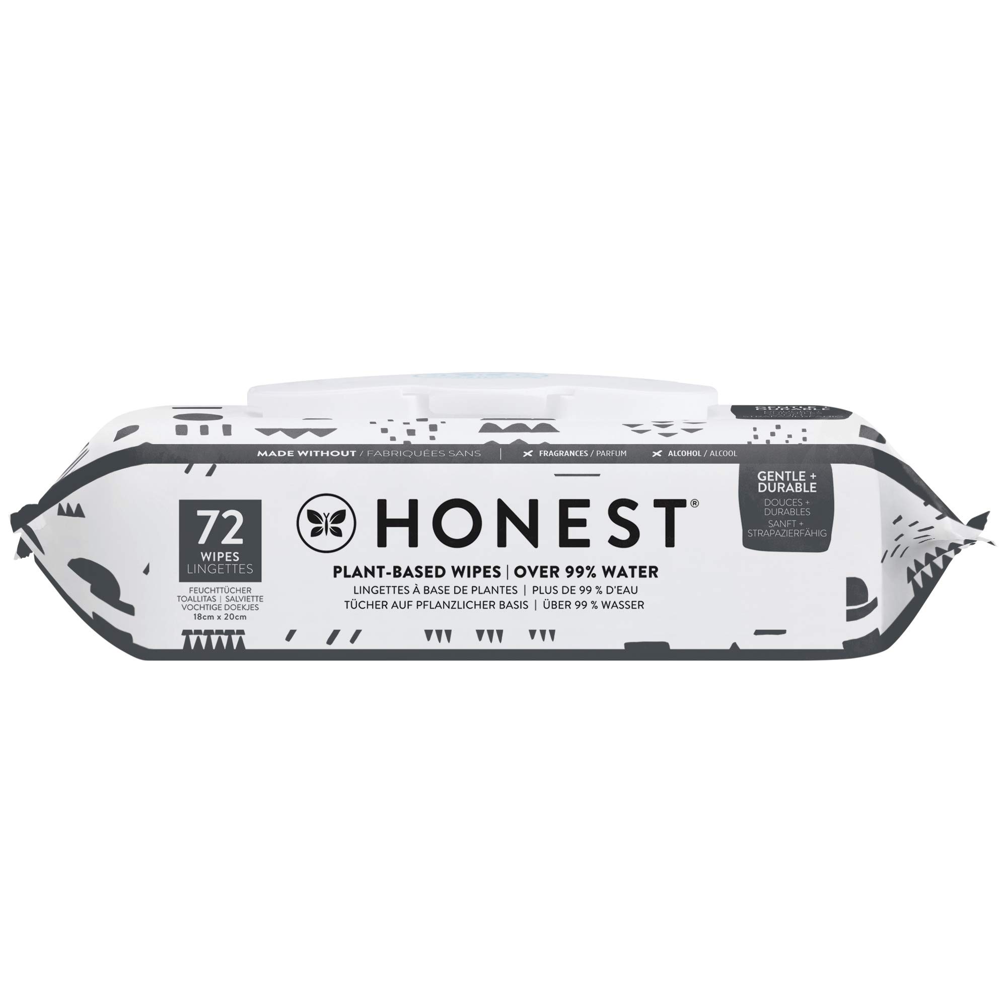 The Honest Company Wipes, Pattern Play, 72 Count