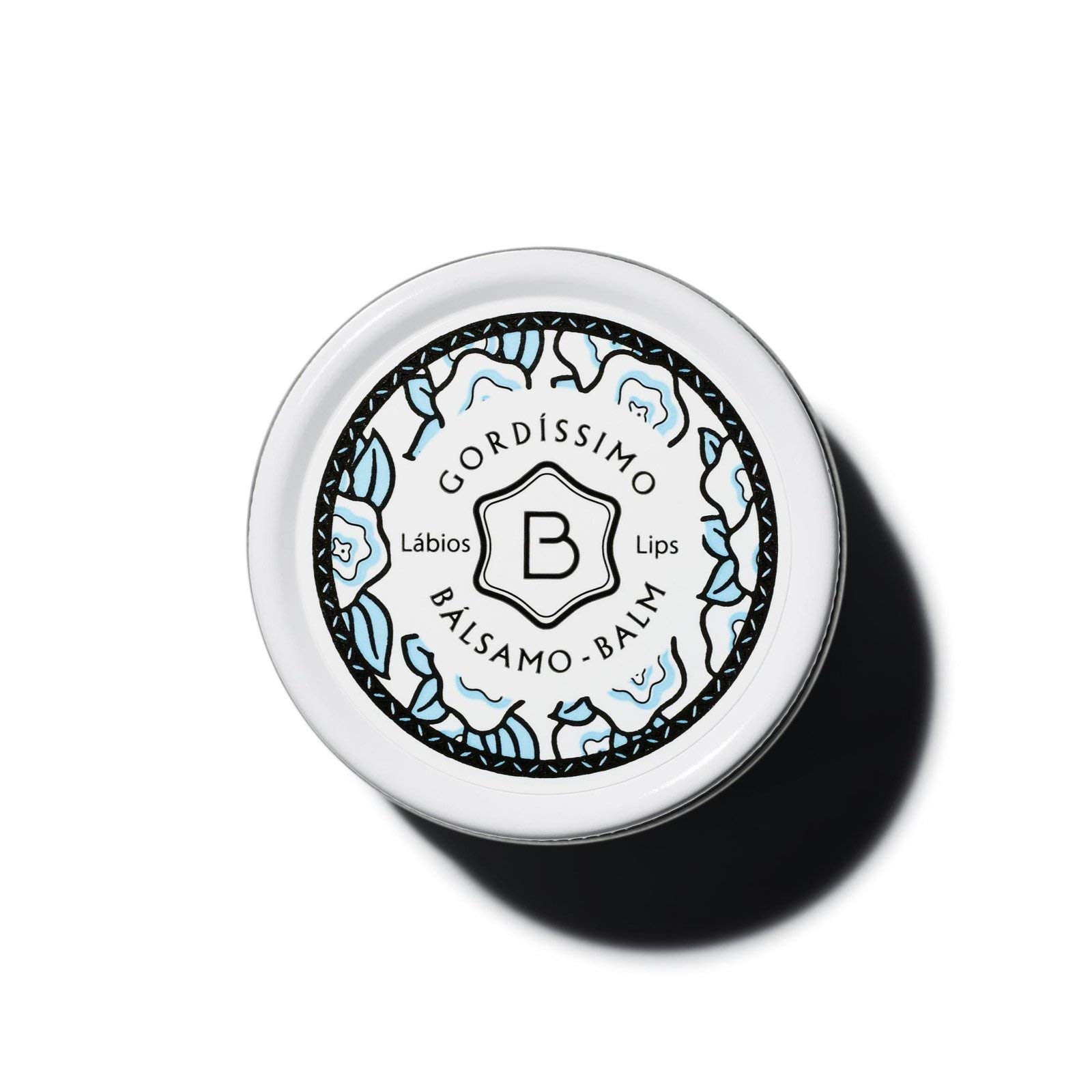 Benamôr - Gordíssimo Lip Balm - Nourishing Lip Care with Shea Butter, Argan Oil, Coconut, Sweet Almond - 99% Natural Ingredients, Paraben Free - 12 g Jar