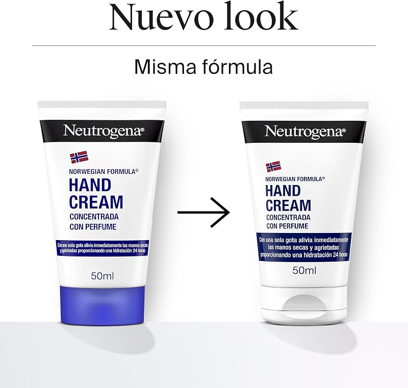 Neutrogena norwegian formula hand care, creme para as mãos duplo concentrado, 2 x 50 ml