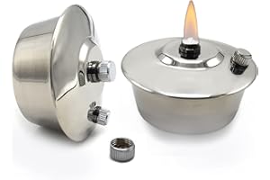 VISION TEK MED Dental Alcohol Lamp Stainless Steel Alcohol Burner Lamp Dental Lab Equipment Heating
