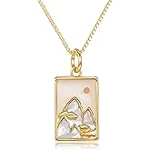 ZOEXUE S925 Sterling Silver Mustard Seed Necklace Christian Gifts for Women, 18K Gold/Silver Faith Mustard Seed Necklace Inspirational Christian Religious Jewelry for Women Friends