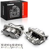 A-Premium Front Left and Right Side Disc Brake Caliper with Bracket | Compatible with Ford F-250 Super Duty 2005-2012, F-350 Super Duty 2005-2012, Corrosion-resistant, Direct-fit