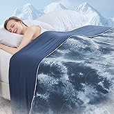 Cushious Cooling Comforter Queen Size, Double Sided Cooling Blankets for Hot Sleepers, Soft Breathable Lightweight Summer Cooling Comforter for Night Sweats Absorbs Body HEA
