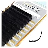 LASHVIEW Ellipse Flat Eyelash Extension,Flat