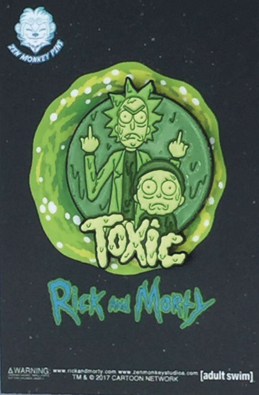 Pin Rick y Morty Toxicos