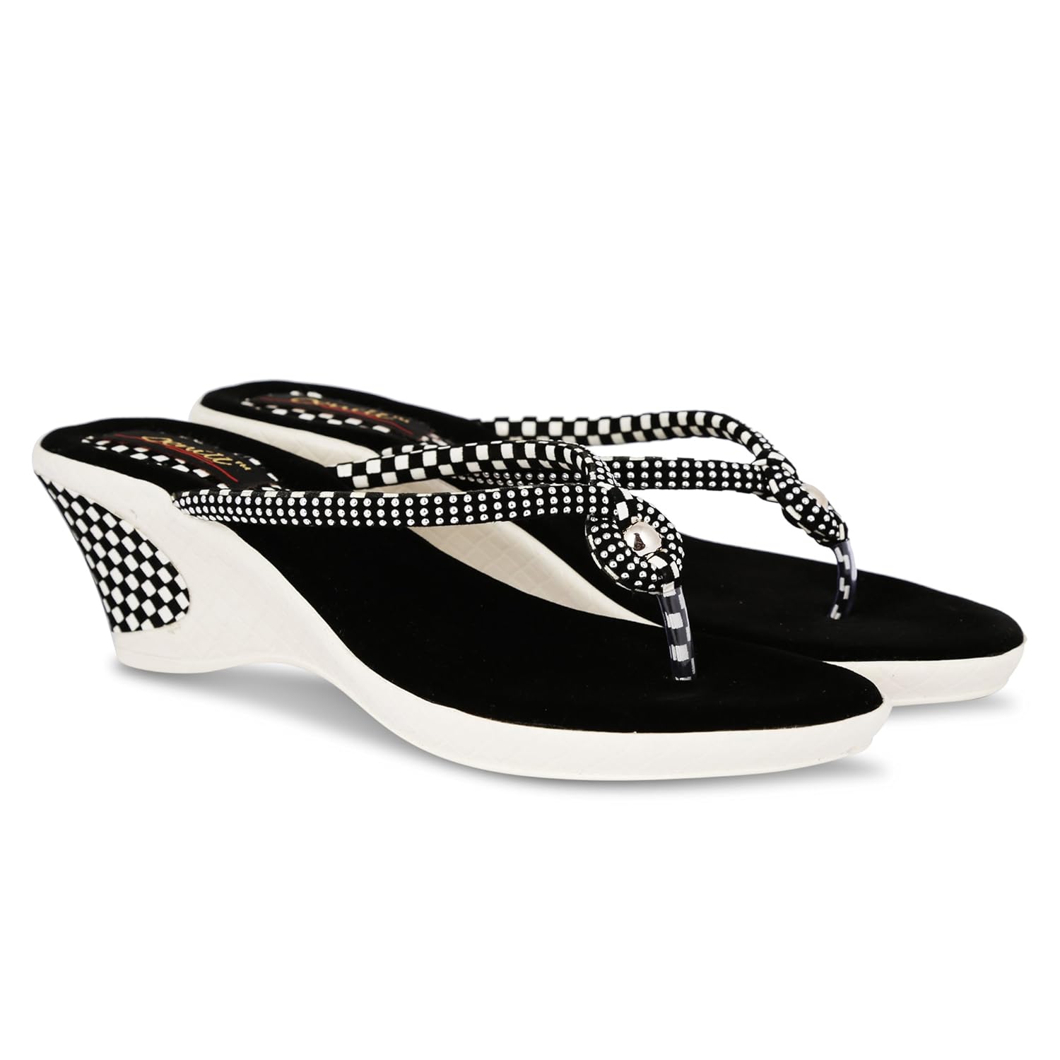 denill designer women's wedges