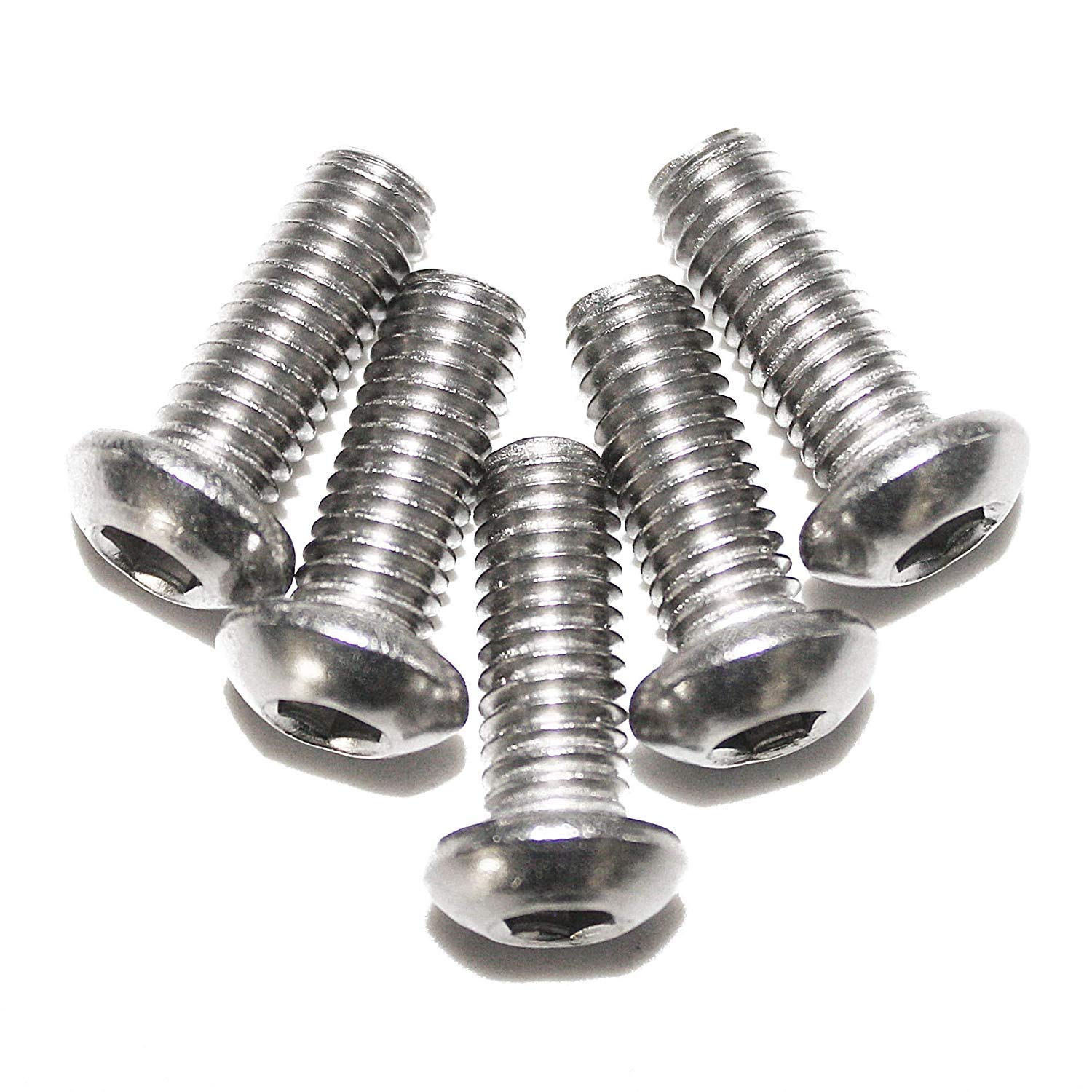 M5 ISO 7380 Round-Head Metal Screw with I-Hex, A2