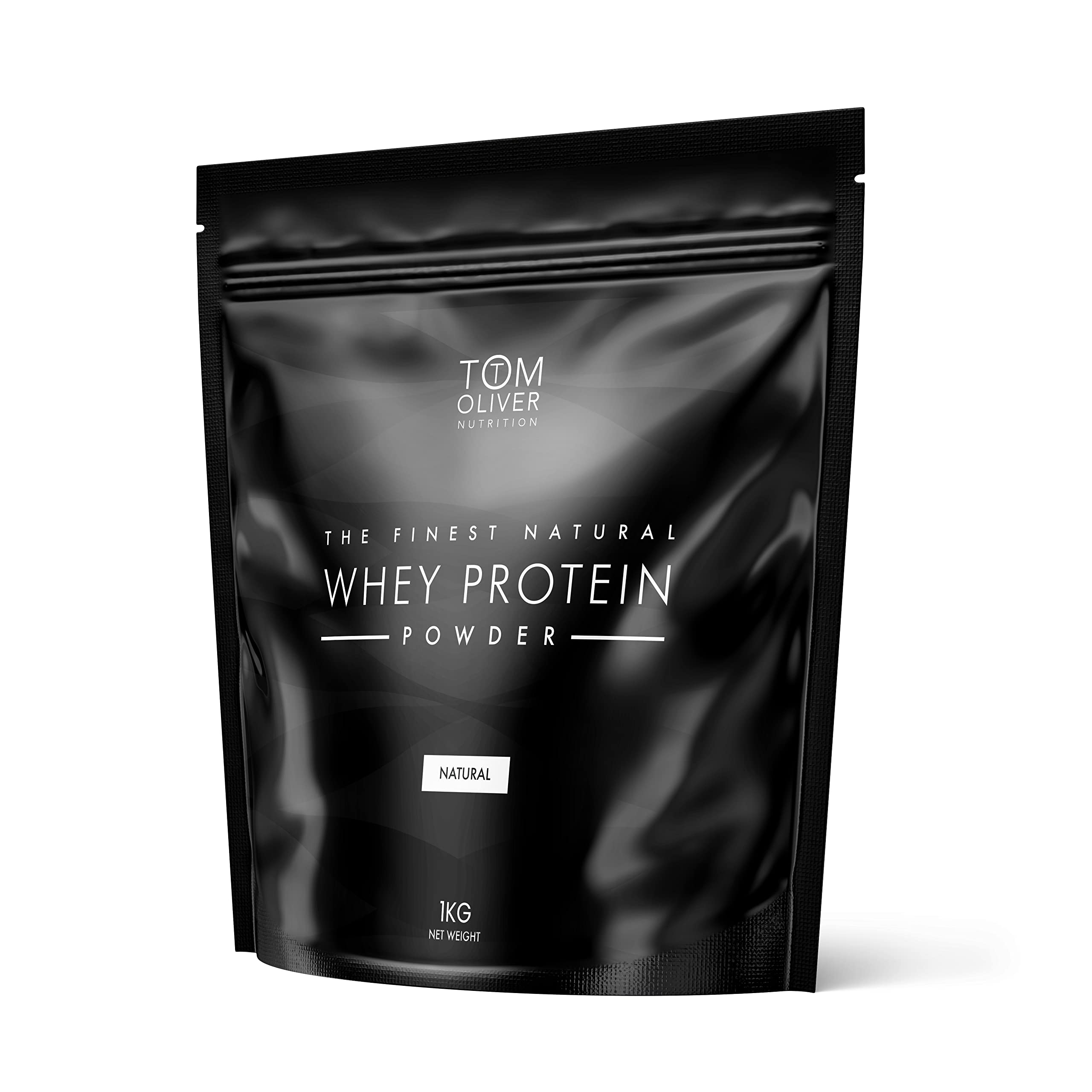 Tom Oliver Nutrition Unflavoured Diet Protein - Diet Whey Protein Powder 907g - Weight Control Shake for Men & Women | Low Carbs | Great Tasting