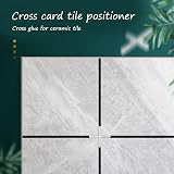 IRYNA 300Pcs 2mm Tile Spacers Plastic Cross Slab Gasket White view 5