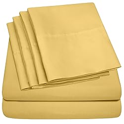 Twin Size Bed Sheets - 4 Piece 1500 Supreme