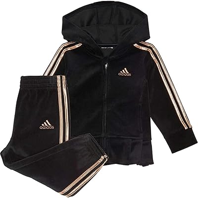 Adidas Baby Girls Velour Hoodie Jacket and Pants Set Panama Ubuy