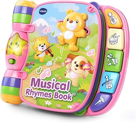 Amazon Vtech ヴイテック 童謡 音の鳴る絵本 知育玩具 幼児向け 子供向け Musical Rhymes Book 英語学習 教育 学習 ピンク 男の子 女の子 おもちゃ 並行輸入品 おもちゃ おもちゃ Amazon Vtech ヴイテック 童謡 音の鳴る絵本 知育玩具 幼児向け 子供向け Musical Rhymes Book 英語学習 教育 学習 ピンク 男の子 女の子 おもちゃ 並行輸入品 おもちゃ おもちゃ