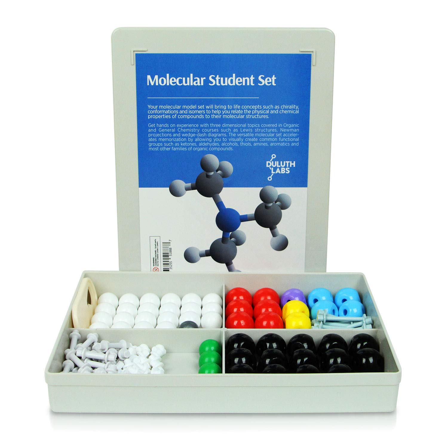 Duluth LabsDuluth Labs Organic Chemistry Model Student Kit - (125 Pieces) - MM-003