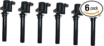 Amazon Com Ignition Coil Pack Set Of 6 Compatible With Ford Mazda Mercury 3 0l V6 Models Replaces 18lz 12029 Ab 18lz 12029 Aa 2m2z 12029 Ac Dg500 Dg513 Fits 01 02 2003 2004 2005 Escape Taurus Automotive