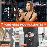 HPYGN Resistance Bands Handle Gym Cable Attachment with 2 Carabiners view 9