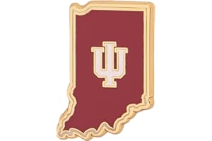 Desert Cactus Indiana University Lapel Pins Hoosiers Bloomington Logo Enamel Made of Metal