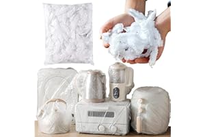 60PCS Clear Kitchen Appliance Covers, Thickened Disposable Furniture Dust Cover Dustproof with Elastic for Small Appliance (O