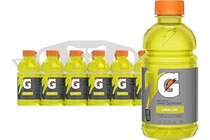Gatorade Thirst Quencher, Lemon-Lime, 12 Fl Oz (Pack of 12)