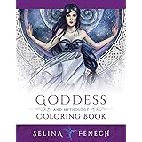 Goddess and Mythology Coloring Book (Fantasy Coloring by Selina)