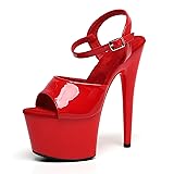 WUXIN H&P Women's 7 in Platform Sandal Heels