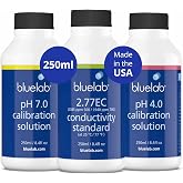 Bluelab 2.77 EC, pH 7.0 and pH 4.0 Solution Set - 250 ml