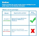 LCL TK5270 Yellow Toner for Kyocera ECOSYS M6230cidn P6230cdn M6630cidn (1 Pack) view 2